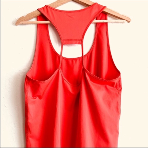 J. Crew Factory coral tank top with cutout Medium - Picture 7 of 8